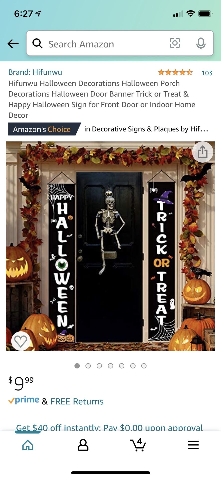 Halloween decoration