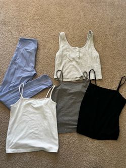 Teen leggings and tank tops