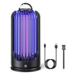 Electric Bug Zapper for Indoor Outdoor, 3600V High Powered UV Light Mosquito Zapper Killer