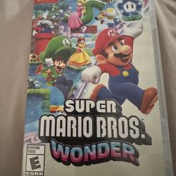 Super Mario bros wonder