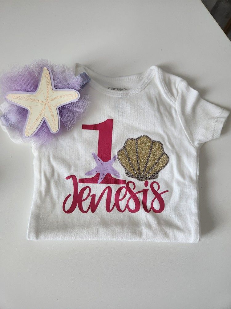 Onesie Personalized Sea Theme