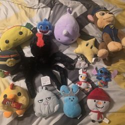 Variety Of Plush