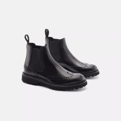 Chelsea Boots Scarosso Poppy Black