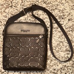 Coach Houston Flight Bag In Signature Leather