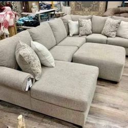 3 Pieces Sectional Couch Same Day Delivery By ASHLEY 