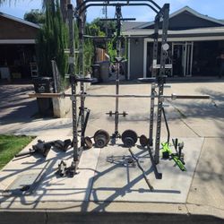 Squat Rack With Pulley Sulystem