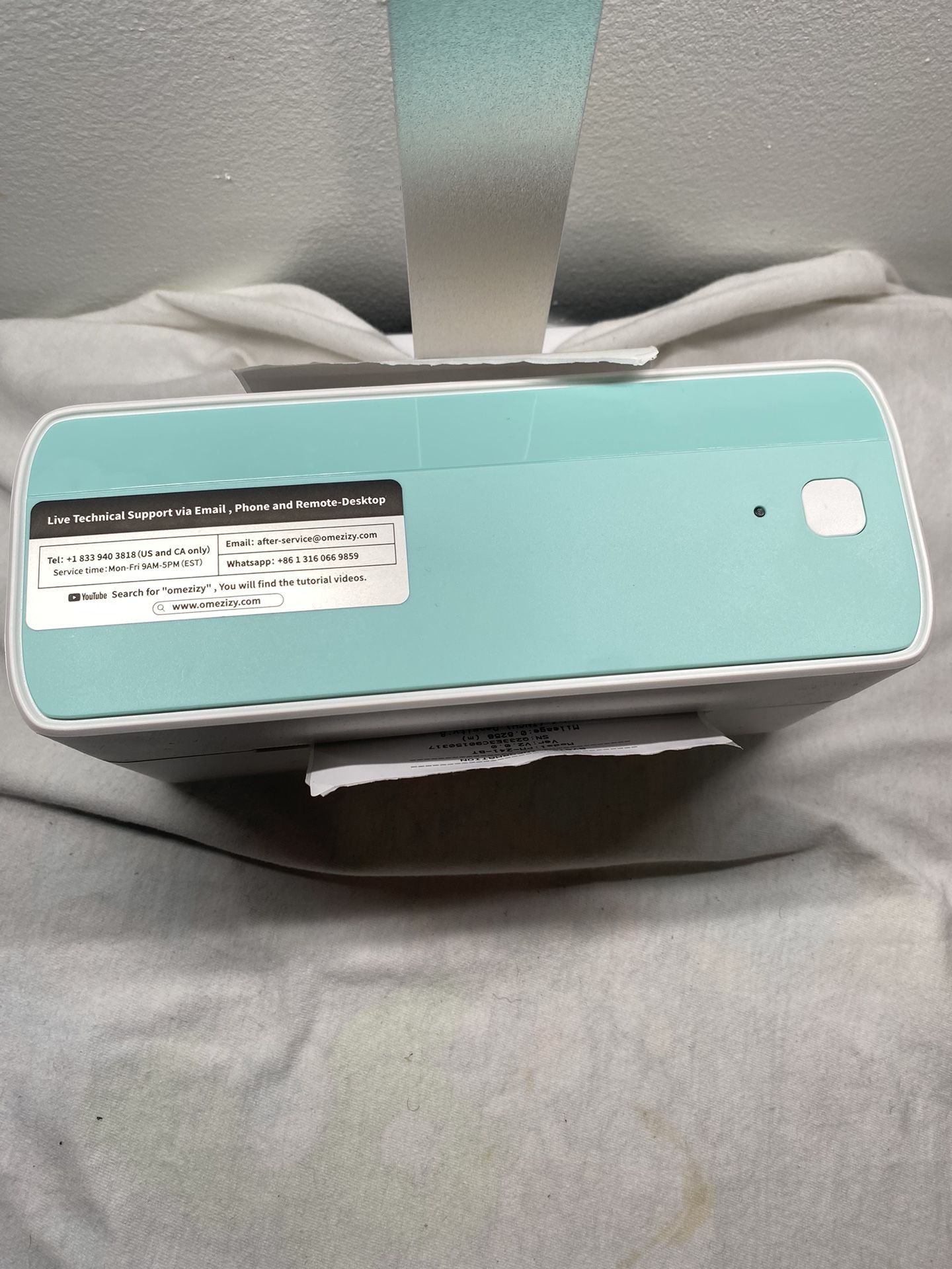 Phomemo Bluetooth portable label printer