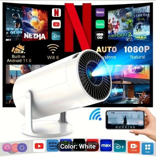 Brand New 4k Android Projector