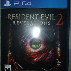 Ps4. Resident Evil Revelations 2