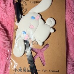 Sanrio Cinnamoroll Luggage Tag Backpack ID Suitcase Travel