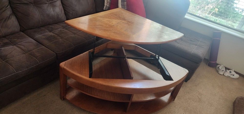 Headboard  Dresser And Coffee Table 