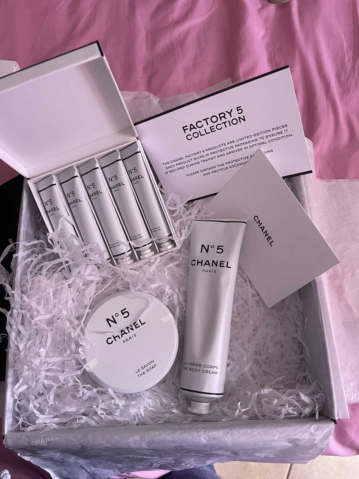 Authentic Chanel factory five collection brand new
