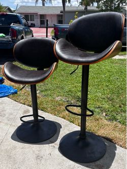 Pair Of Hydraulic Barstools $50