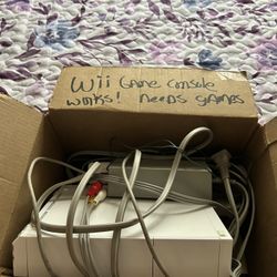 WII GAME.  Needs Games. Works Fine. 