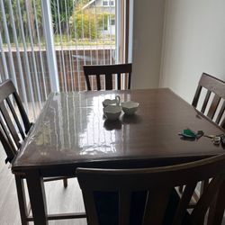 Dining table with 4 chairs