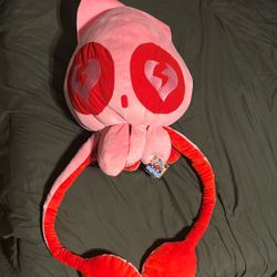Limited Edition Colossal Pink And Red Squibs Plushie