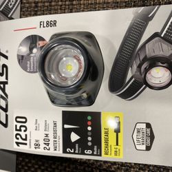 Coast 1250 Lumen Usb C Rechargeable Head Lamp Fl86R