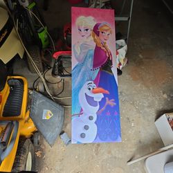 Frozen Wall Art. 2.5 Ft