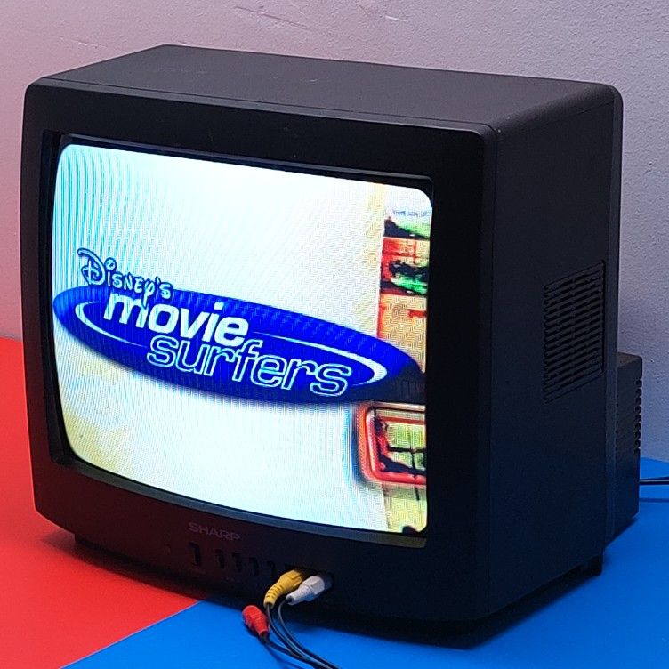 Sharp 13" CRT TV Monitor with RCA AV input