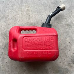 1 Gallon 4 Oz Gas Tank