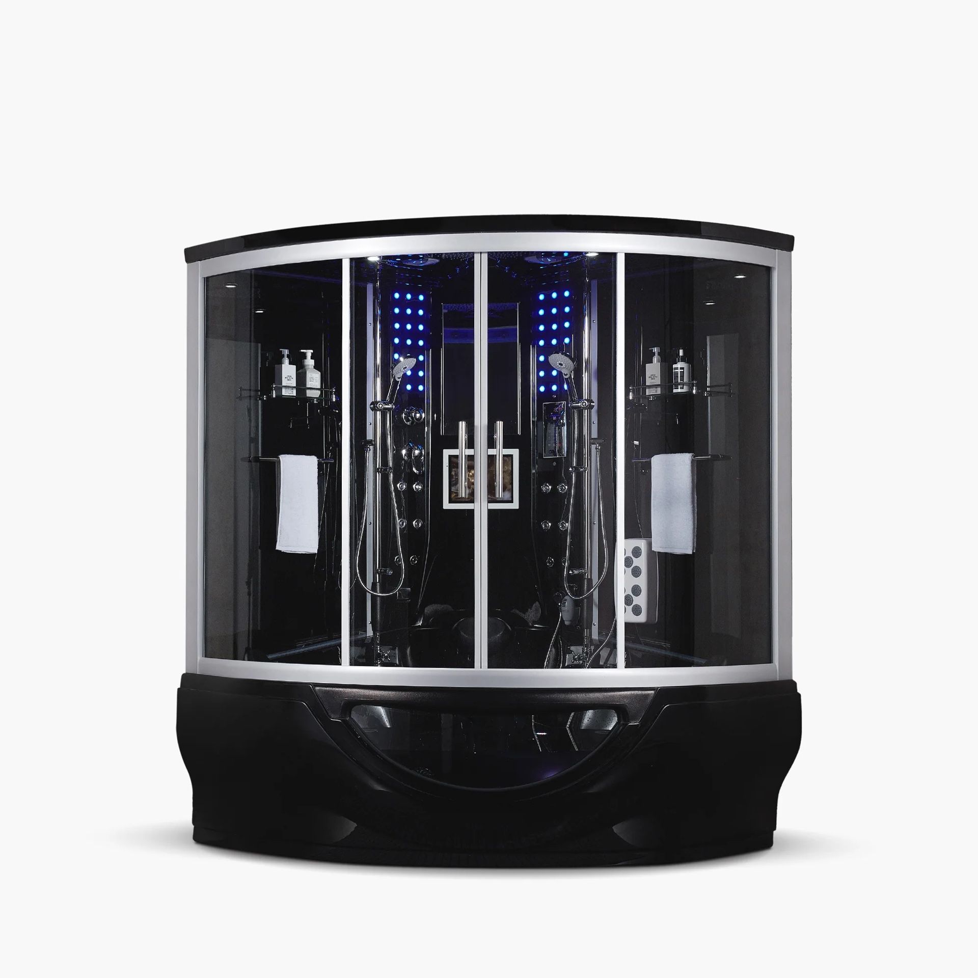 Maya Bath Platinum Comfort Steam Shower Jetted Tub 