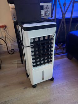 Portable Evaporative Air Cooler with Wheels
