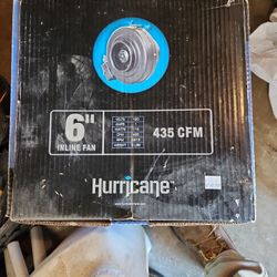 Hurrican 6in Inline Fan