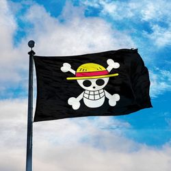 One Piece FLAG
Monkey D. Luffy
Skull Flag 90*150CM
Polyester Straw Hat
Pirates Trumpet
Banner Flag Home
Decor
