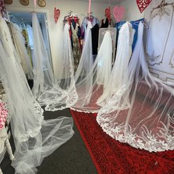 Royal Cathedral Chapel Weddng Veils From$75