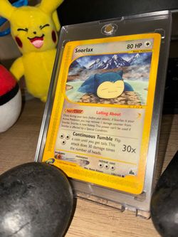 Snorlax Pokémon Card 100/144 Skyridge