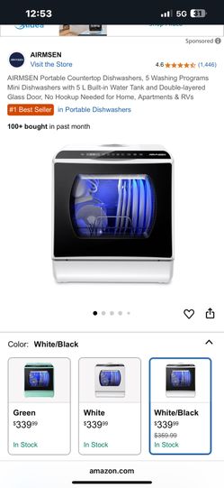 Countertop Dishwasher 