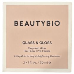 Beautybio Glass & Gloss 2 Step Retexturizing & Brightening Treatment 2x 1 oz NIB