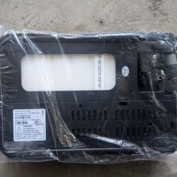 Car Tire Air Pump. Portable Air Compressor