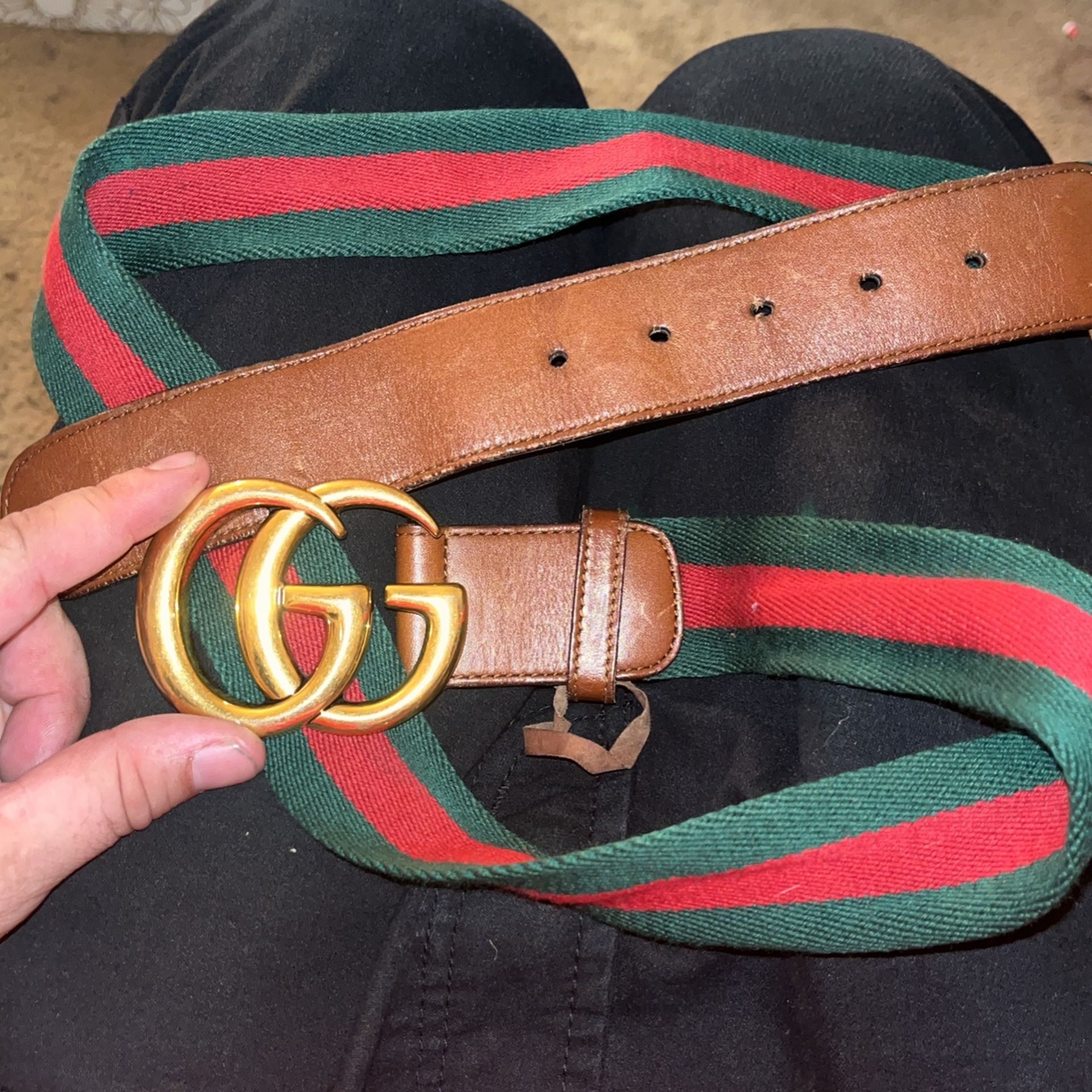 Authentic GUCCI BELT RED