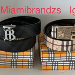 Burrbery Men Belt
