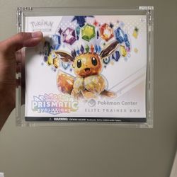Prismatic Evolutions ETB (Pokémon Center Exclusive)