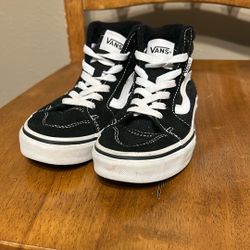 Size One Hightop Vans For boys