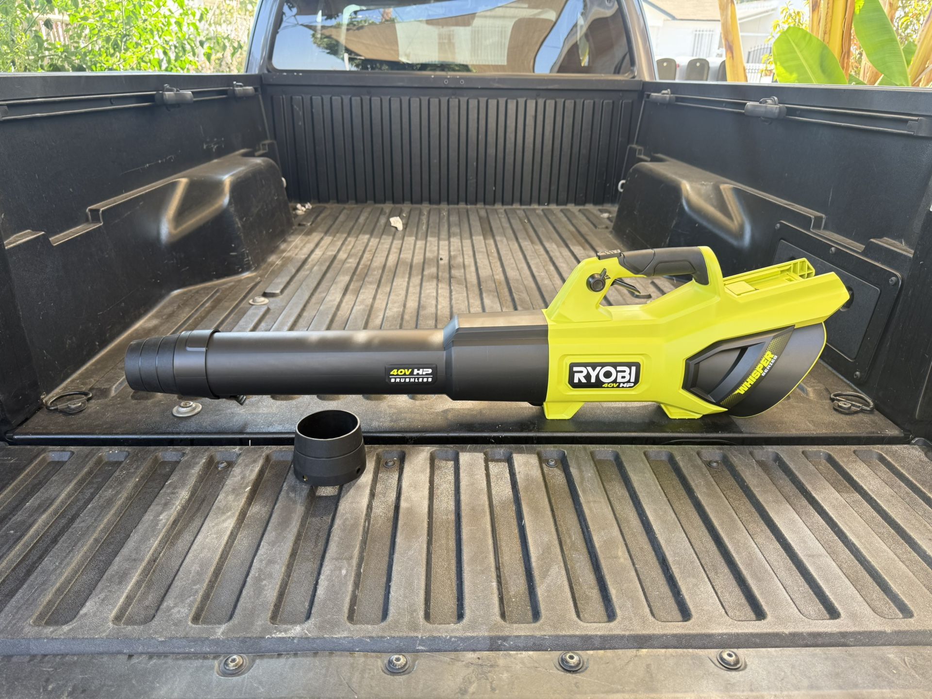 Jet Fan Blower Ryobi 40v Whisper Blower RYOBI 40-Volt Lithium-Ion