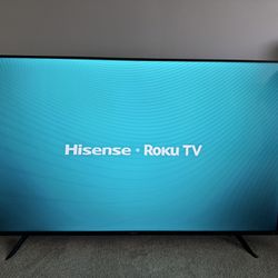 Hisense 58” Roku Smart Tv