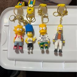 The Simpsons keychain