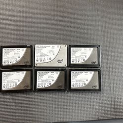 Laptop SATA SSD Drives 80GB 6 Pcs. $40