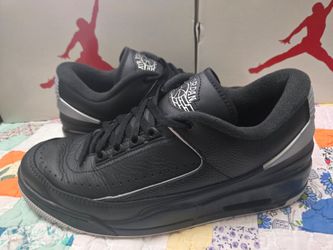 Jordan 2/3 Black Metallic Silver