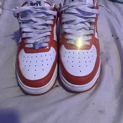 size 9 bape shoes 