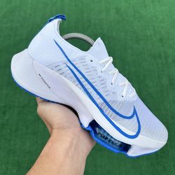 NIKE AIR ZOOM TEMPO NEXT% “WHITE / PHOTO BLUE” (Size 9.5, Men’s)