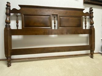 Solid Wood Queen Headboard 