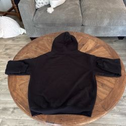 Black Balenciaga Languages Hoodie Size:M