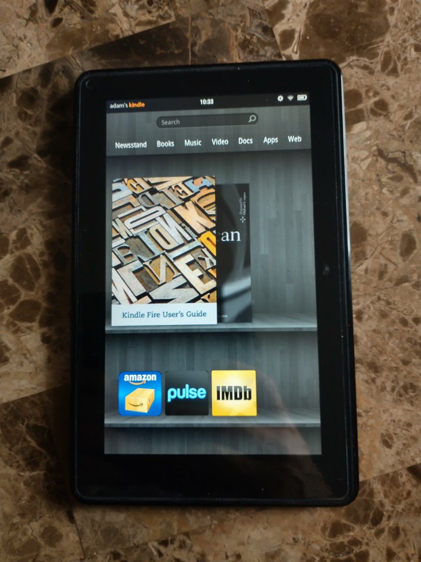 Amazon Kindle Fire Reader
