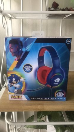 Sonic the Hedgehog RBG Light Gaming Headset