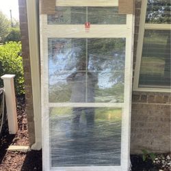 New Construction 3050 With 3010 Welded Transom United Single Hung  Window