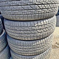 245/60r18 Firestone Tires Con 80% De Vida Las 4 